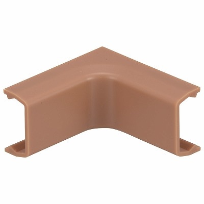 モール入り隅　0号　茶　2P