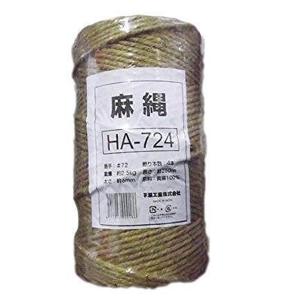 麻縄　＃724　6ｍｍｘ10ｍ