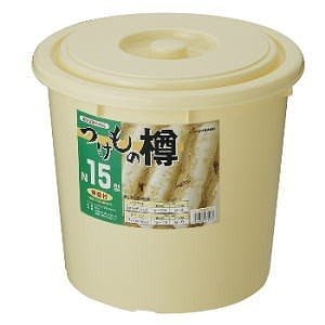 リス 漬物　美味しい漬物　自分で作る　リス　漬物樽　15型（漬物容器）
