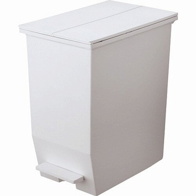 リス　H&H 棚下で使えるペダルダストボックス45Ｌ　ＧＹ 