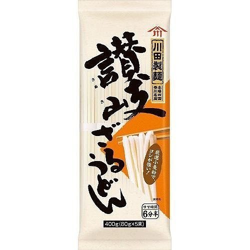 日清製粉ウェルナ 川田製麺 讃岐ざるうどん 400g | うどん | ニシムタ
