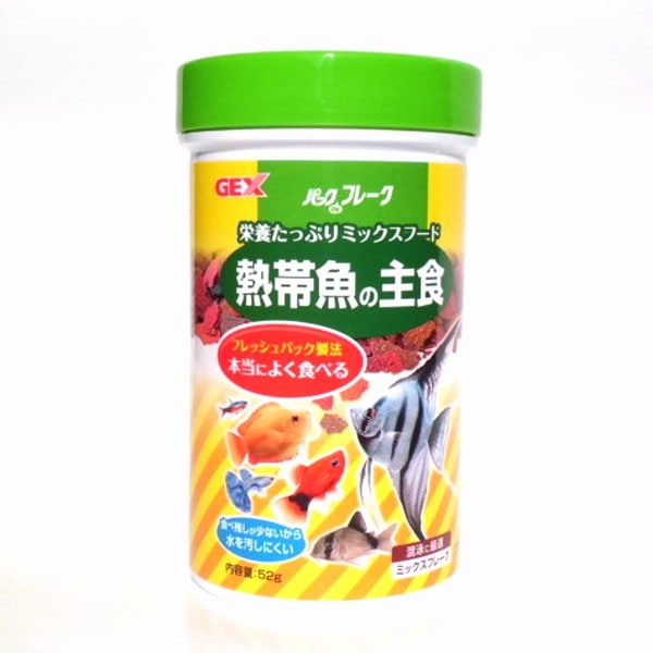パックDEフレーク　熱帯魚　52g