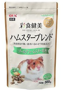 GEX ジェックス 彩食健美ハムスターブレンド ゴールデン 300g