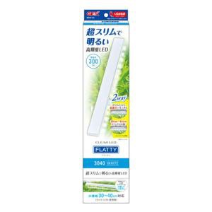 GEX　ジェックス　クリアLEDフラッティ　3040WH