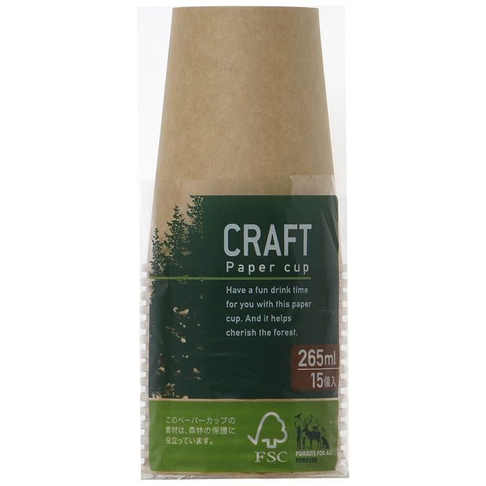 クラフトコップ　265ｍｌ　15Ｐ　