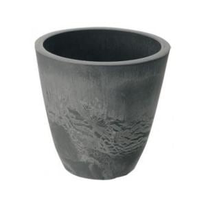 リッチェル　 ボタニープレーンポット12型　ダークグレー