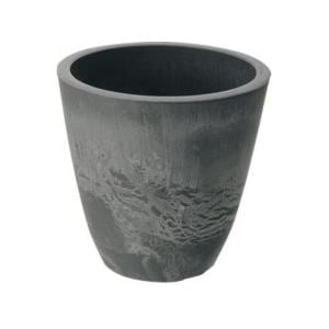 リッチェル　 ボタニープレーンポット15型　ダークグレー