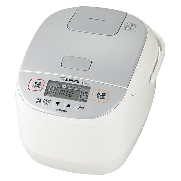 象印マホービン ZOJIRUSHI マイコン炊飯ジャー 極め炊き 1升炊き NL-DB18-WA  ホワイト