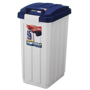 アスベル　カラー分別ペール付45Ｌ　ブルー