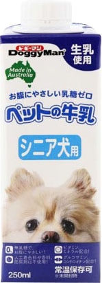 ドギーマン　ペットの牛乳　シニア犬用　250ml