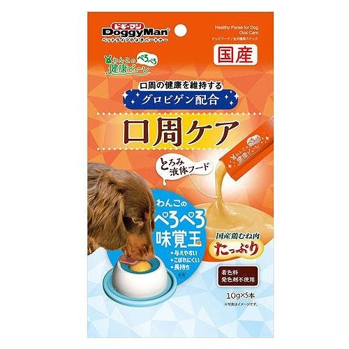 ドギーマン　わんこの健康ピューレ　口周ケア　10g×5本