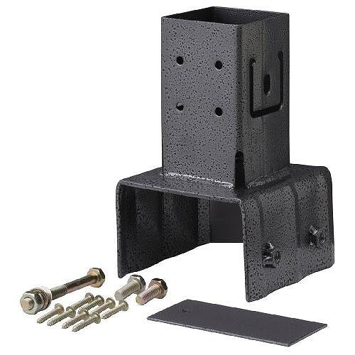 タカショー ラティス用柱固定金具ブロック用 10cm 