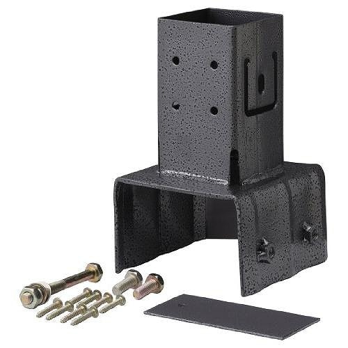 タカショー ラティス用柱固定金具ブロック用 12cm