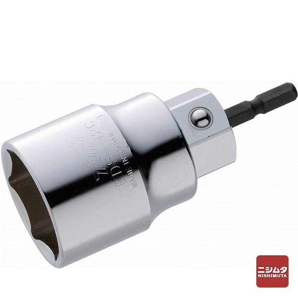 【アウトレット】 数量限定　トップ工業　電動ドリル用コンパクトソケット　仮締め専用　EDS-32C