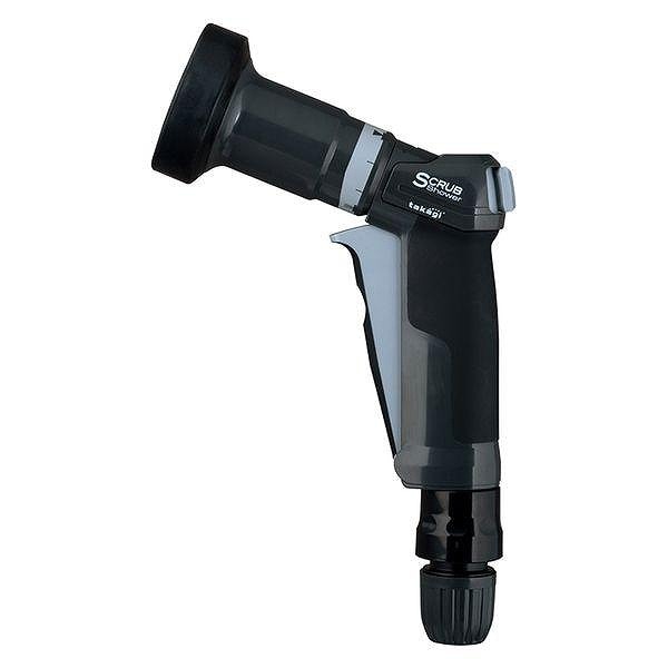 タカギ 散水ノズル プログリップスクラブ グレー QG1114CG