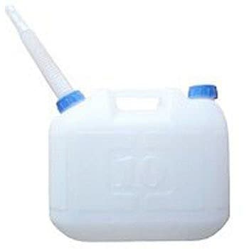 プラテック 水缶 10L ノズル付 P-10