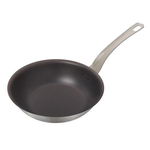 北陸アルミニウム  マイスター2層クラッド IH対応 フライパン 21cm    シルバー