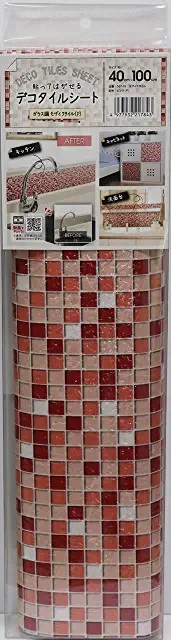 明和グラビア  貼ってはがせる デコタイルシート モザイクタイル 4 DGT-05 P