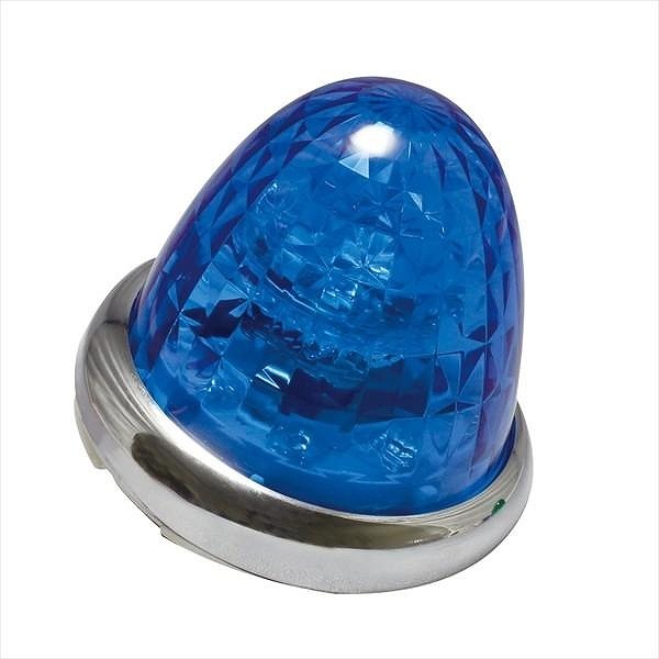 槌屋ヤック CE-165 超流星マーカー ブルー 12/24V | トラック用品
