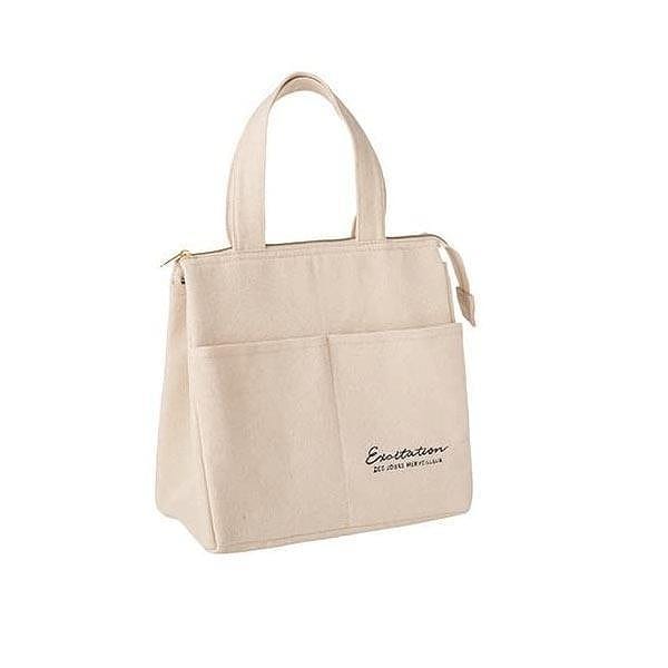 Mario マグバッグ 保冷スクエアトート アイボリー