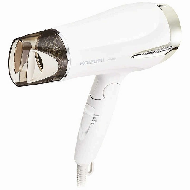 コイズミ KOIZUMI  KHD9330W マイナスイオンヘアドライヤー ホワイト