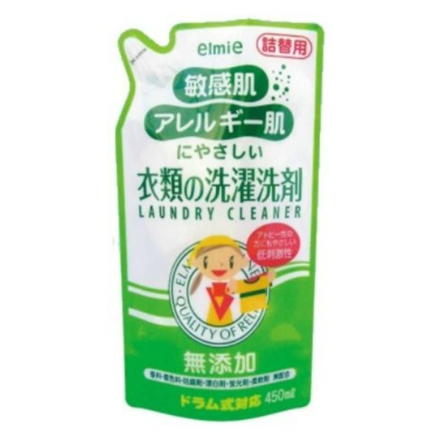 コーセー  エルミー 敏感肌用衣類の洗濯洗剤 詰替 450ml