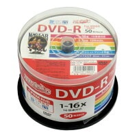HIDISC CPRM対応 録画用DVD-R 16倍速対応 50枚 ワイド印刷対応 HDDR12JCP50
