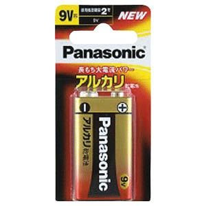 パナソニック  アルカリ乾電池9V形 6LR61XJ/1B