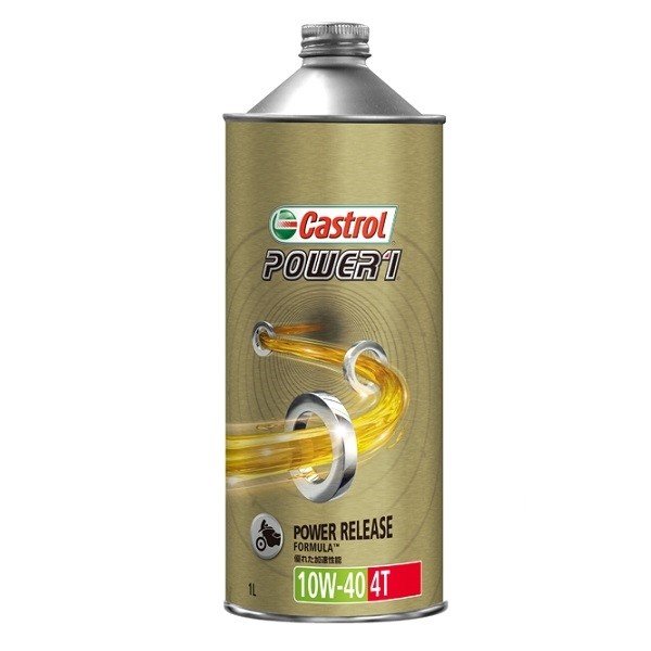 カストロール　Castrol　エンジンオイル　POWER1　4T　10W-40　1L