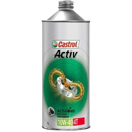 カストロール　Castrol　エンジンオイル　Activ　4T　10W-40　1L