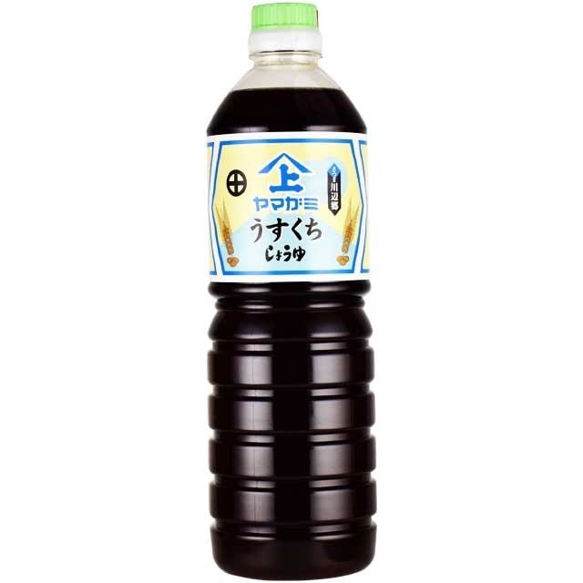 ヤマガミ醤油   薄口 醤油　 1000ミリリットル