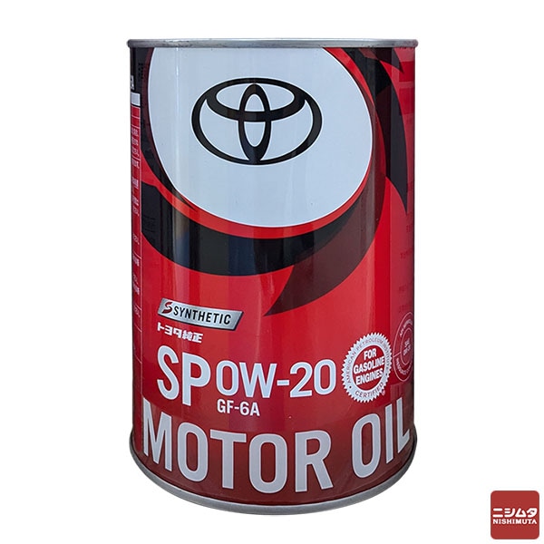 TOYOTA 0W-20 SP 合成エンジンオイル 約17L TOYOTA(トヨタ) エンジンオイル トヨタ純正 モーターオイル 0W-20 SP