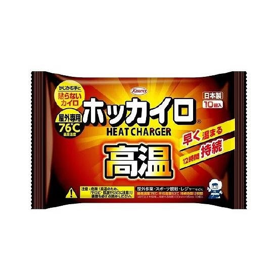 興和 ホッカイロ Hokkairon 高温 貼らないレギュラー 10個