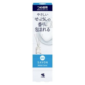 小林製薬　サワデー香るＳｔｉｃｋ　ＳＡＶＯＮ　つめ替用　ホワイトティッシュサボン　70ml