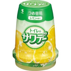 小林製薬　トイレ用サワデー　　気分すっきりレモンの香り　詰替え　140ｇ