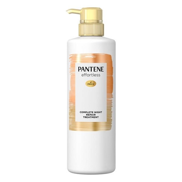 P&G  パンテーン  エフォートレス コンプリートナイトリペア－  パラベン無添加トリートメント ポンプ 480g