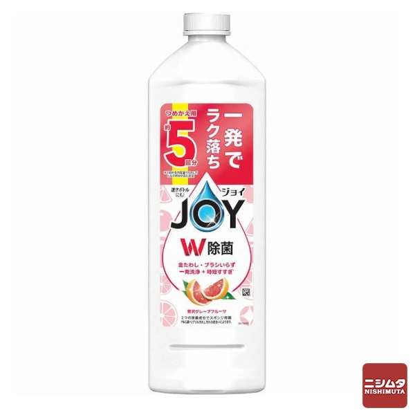 P＆G　除菌ジョイコンパクト　贅沢グレープフルーツ 詰替特大 670ｍｌ