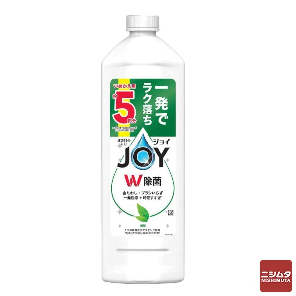 P＆G　除菌ジョイコンパクト　緑茶　詰替特大 670ｍｌ