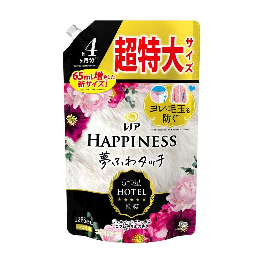 P&G レノアハピネス ヴェルベットブロッサム&フローラルの香り 詰替 超特大 1285ml【ｍ特】