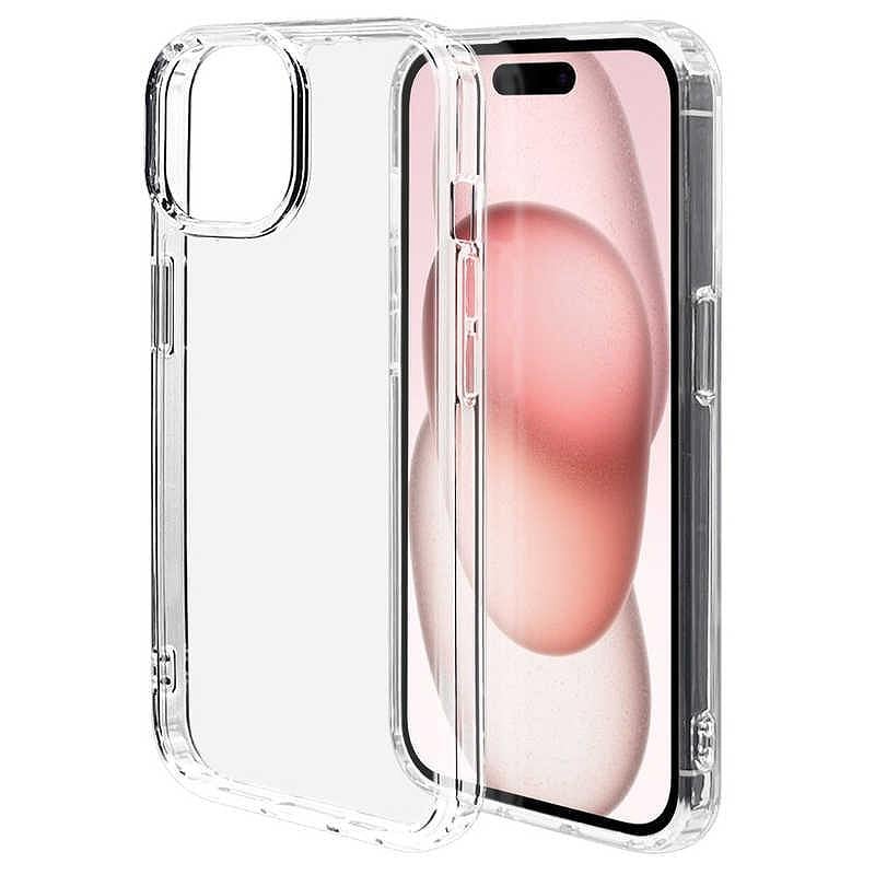 【ネコポス対応】ラスタバナナ iPhone15(6.1inch/ 2眼)/ 14/ 13用 ハイブリッドケース TPU×PC クリア
