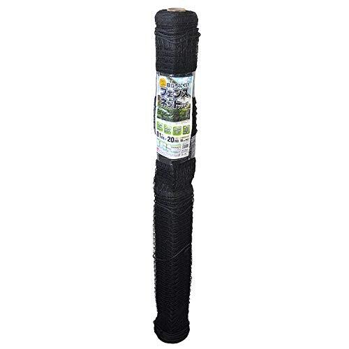 日本マタイ　侵入防止ネット　16mm角 1m×20m 黒