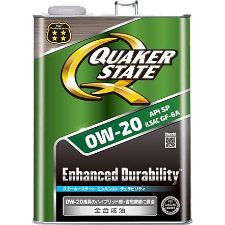QUAKER STATE(クエーカステート)　エン ハンスト デュラビリティ OW20　SP GF6A　4L