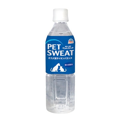 アースペット ペットスエット 500ml　水分 ミネラル補給犬 猫 ペット用スポーツドリンク 水分補給 イオン飲料 ペット用飲料 ヨーグルト風味 栄養補完食 ペットウォーター 犬用 猫用