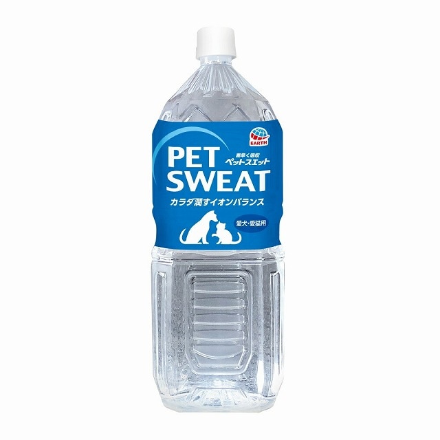 アースペット ペットスエット 2L　水分 ミネラル補給犬 猫 ペット用スポーツドリンク 水分補給 イオン飲料 ペット用飲料 ヨーグルト風味 栄養補完食 ペットウォーター 犬用 猫用