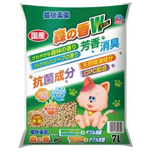 アース ペット 猫砂楽園　森の香ダブル　 7Ｌ