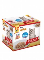 Apro エイプロ 猫パウチ かにかま入り 60g×12袋入 猫 おやつ