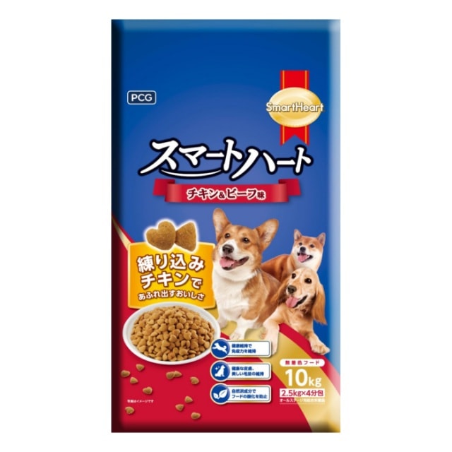パーフェクトコンパニオンジャパン　スマートハート　チキン＆ビーフ味　10ＫＧ