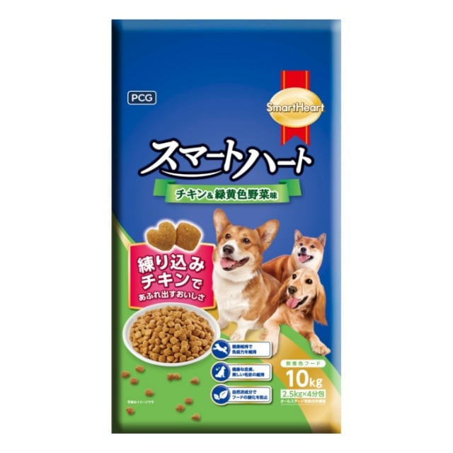 パーフェクトコンパニオンジャパン　スマートハート　チキン＆緑黄色野菜味　10ＫＧ