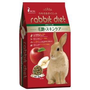 森光商店　ウサギダイエット毛艶スキン　リンゴ味　3Ｋ g
