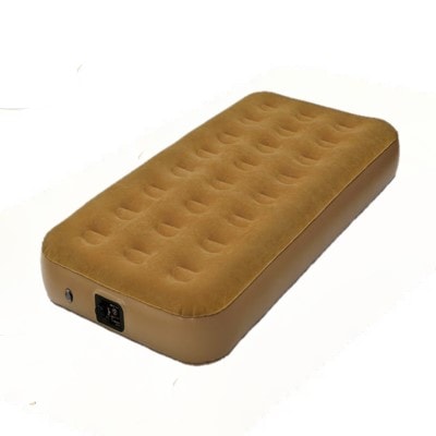 山善　電動ポンプ式 エアベッド シングルBAB-002  